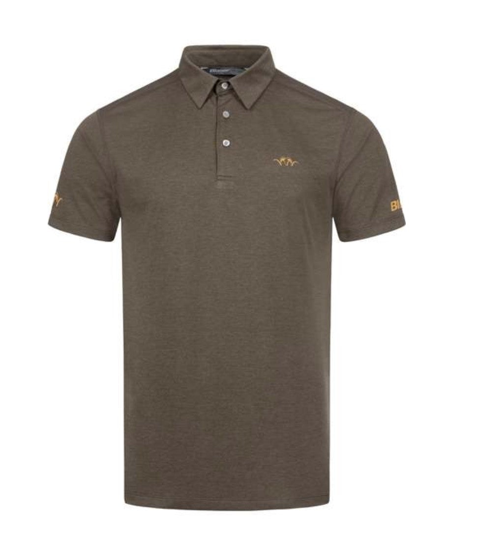 COMPETITION ポロシャツ 23 / Men's Polo Shirt 23 BROWN
