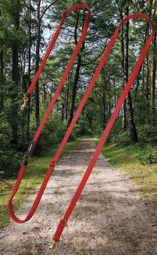 Niggeloh ショルダーリード START / SHOULDER LEAD START RED 全長3.3m・幅15mm