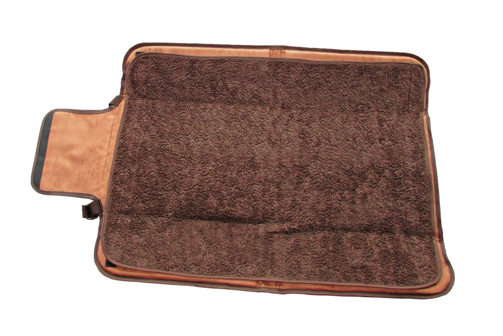 Niggeloh ポータブル ドッグベッド ブラウン / PORTABLE DOG BED MOBIL BROWN XS-S & Mサイズ (56 x 42cm)