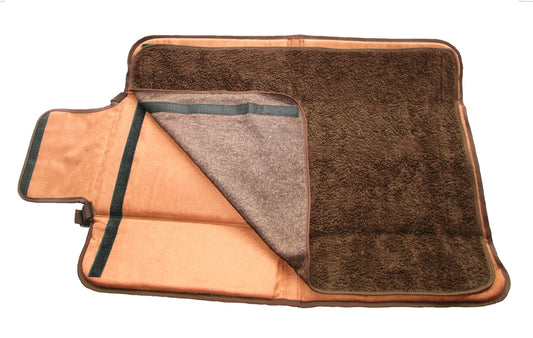 Niggeloh ポータブル ドッグベッド ブラウン / PORTABLE DOG BED MOBIL BROWN XS-S & Mサイズ (56 x 42cm)