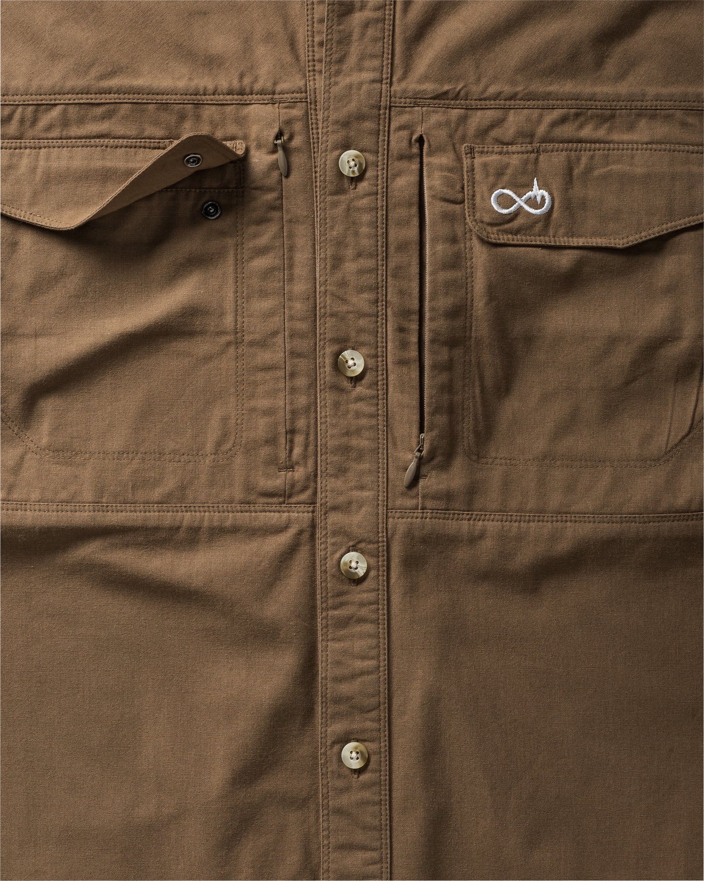 ILEX プロ コーデュラ シャツ 長袖 ブラウン / ILEX Pro Cordura Shirt Long Arm BROWN (Men) (stock sale)