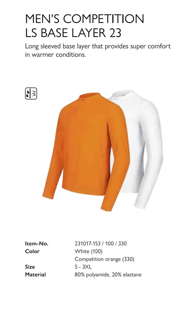 COMPETITION LS ベースレイヤー / LS Base Layer WHITE