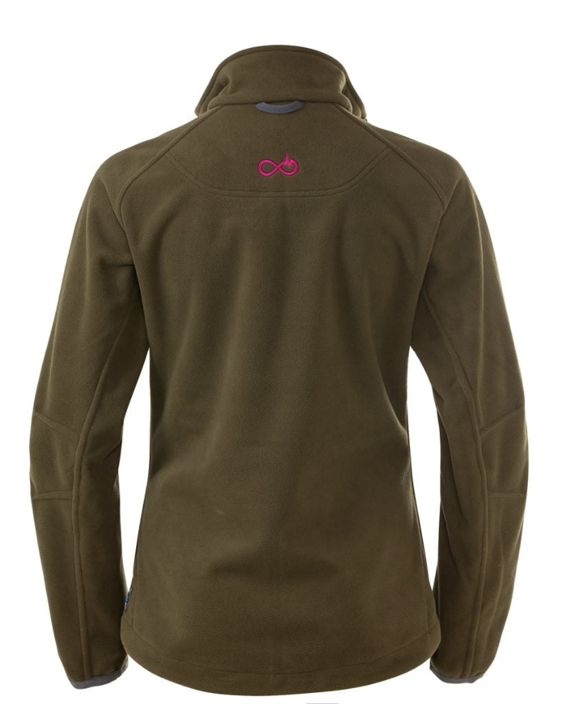 【Special Sale】Merkel Gear HELIX REVERSIBLE FLEECE JACKET OLIVE/ORANGE（WOMEN)