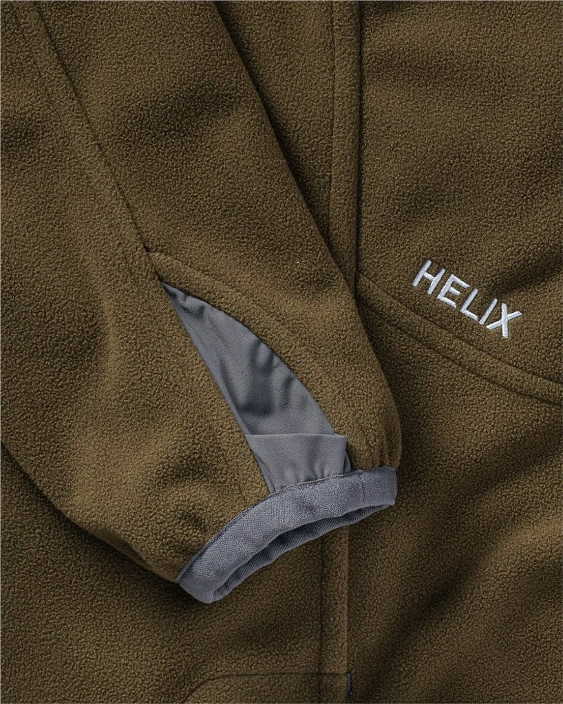 【狩猟生活2024 vo.17掲載】ヘリックス リバーシブル フリースジャケット インフィニティソリッド / HELIX REVERSIBLE FLEECE JACKET INFINITY SOLID (MEN)（リバーシブル） (stock sale)