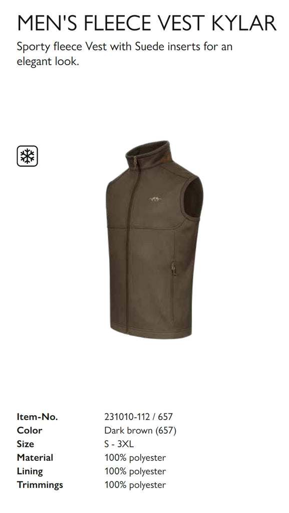 メンズ フリースベスト Kylar / Men's Fleece Vest Kylar