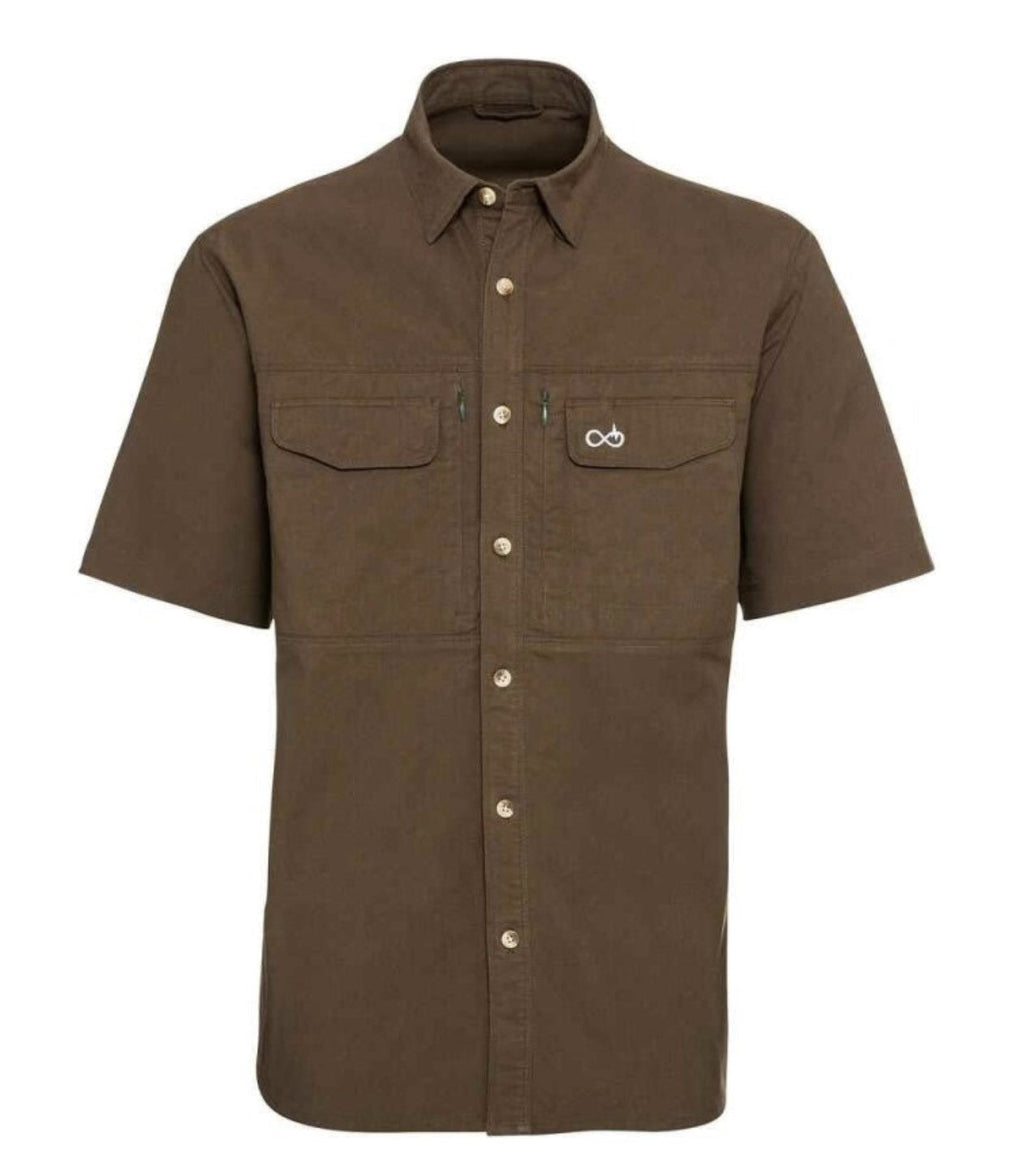 【Special Sale】Merkel Gear ILEX Pro Cordura Shirt Short Arm BROWN (MEN)