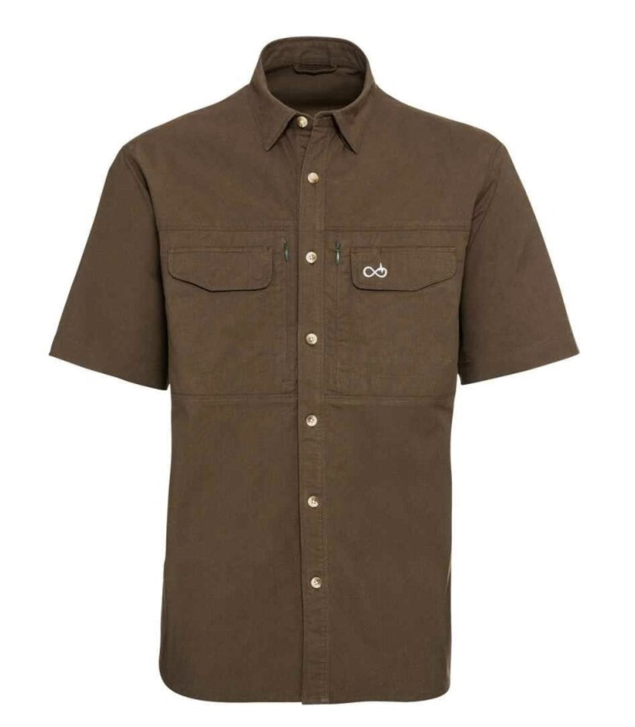 【Special Sale】Merkel Gear ILEX Pro Cordura Shirt Short Arm BROWN (MEN)