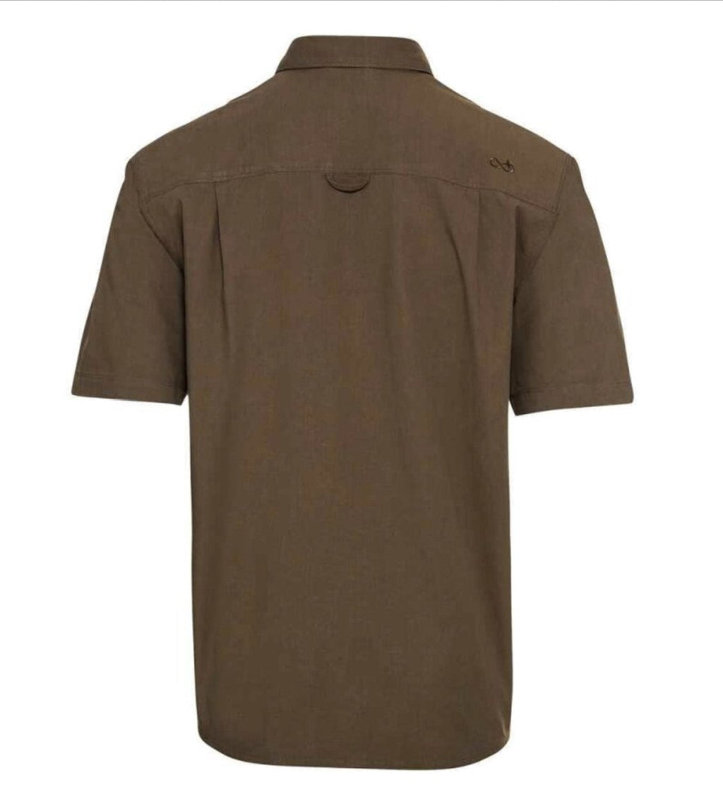 【Special Sale】Merkel Gear ILEX Pro Cordura Shirt Short Arm BROWN (MEN)