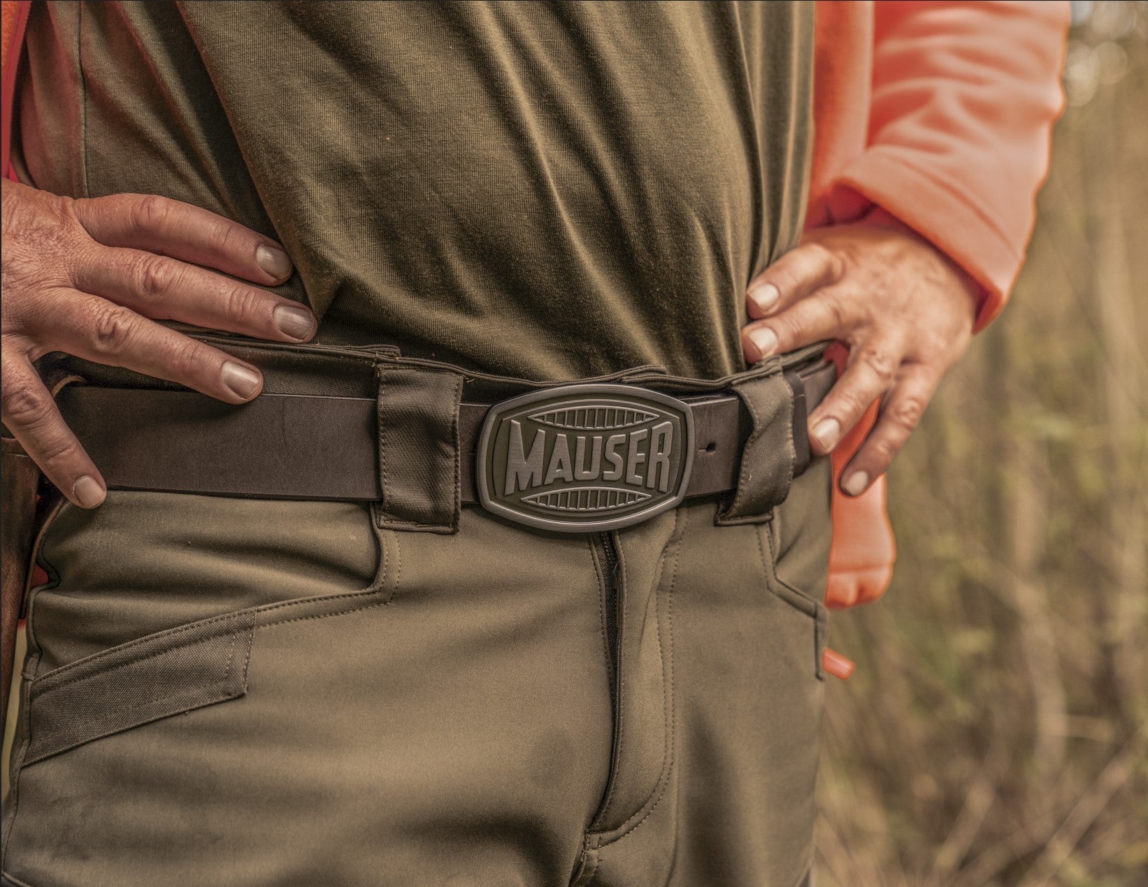 MAUSER Leatherbelt
