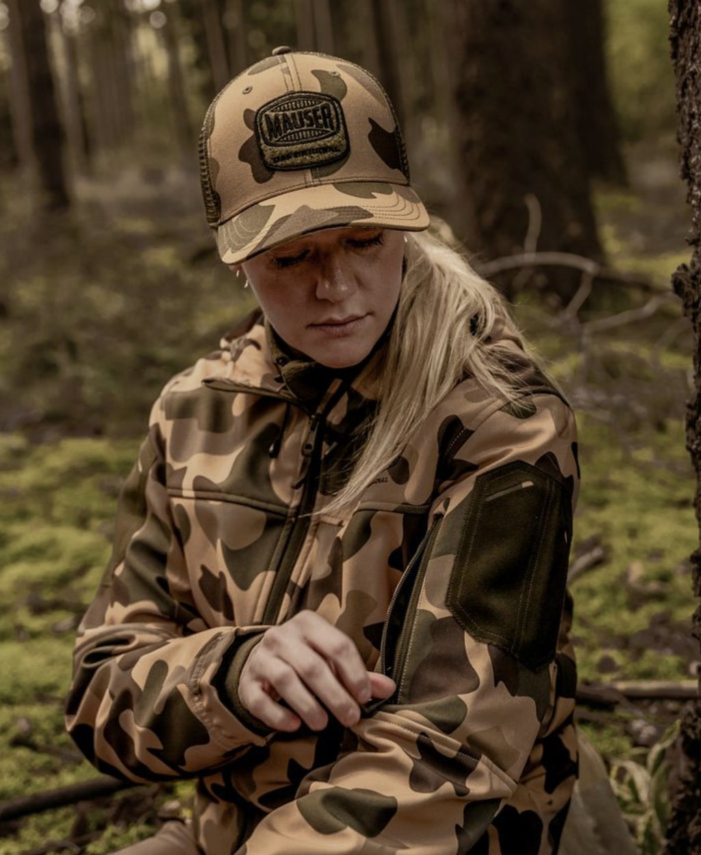MAUSER Tornado Softshell Jacket CAMO