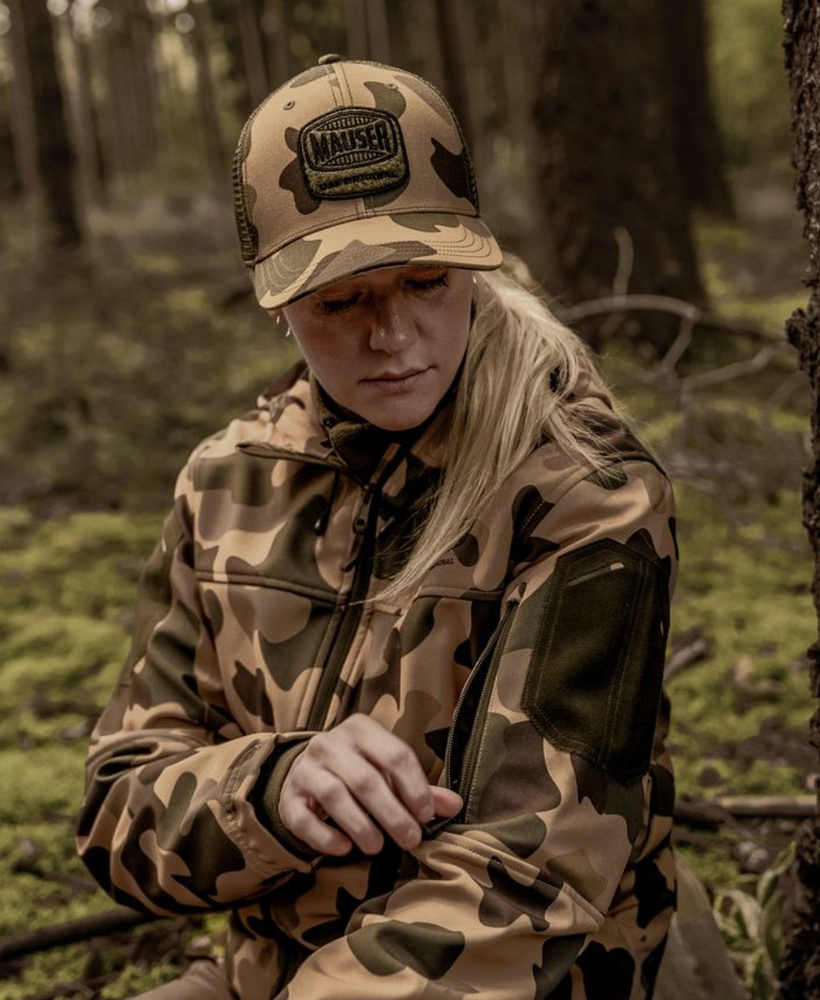 MAUSER Tornado Softshell Jacket CAMO