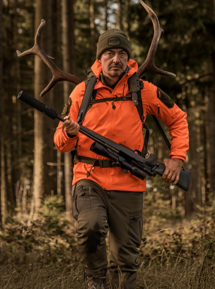 MAUSER Tornado Softshell Jacket ORANGE
