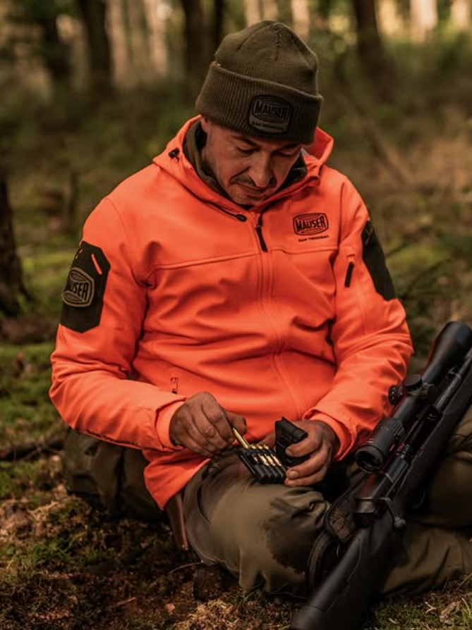 MAUSER Tornado Softshell Jacket ORANGE