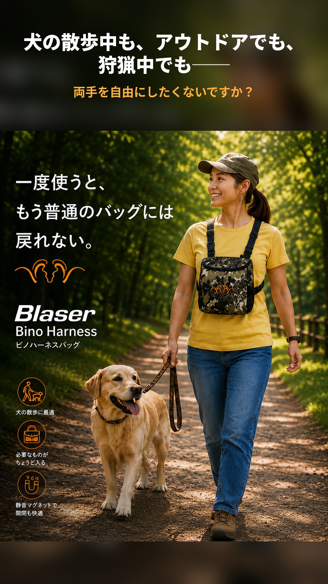 BINOハーネス バッグ / BINO Harness
