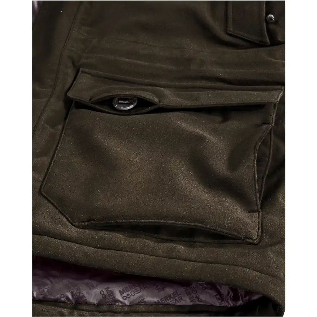 【特別価格】 Merkel Gear Expedition WNTR Parka (MEN) 防水 中綿 ウィンターパーカー メンズ オリーブ