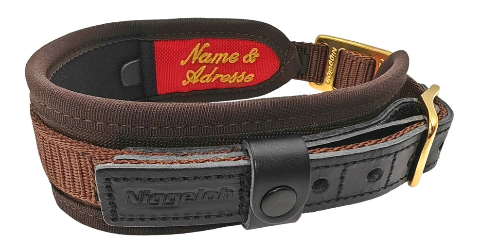 Niggeloh カラー デラックス  ブラウン / Collar DELUXE BROWN