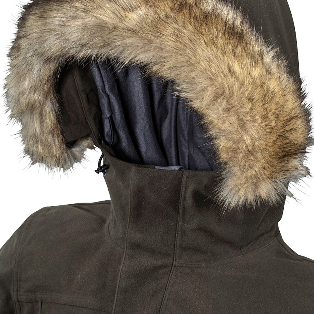 【特別価格】 Merkel Gear Expedition WNTR Parka (WOMEN) 防水 中綿 ウィンターパーカー レディース オリーブ