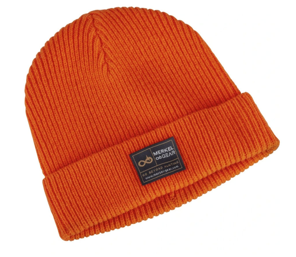 メリノウールビーニー オレンジ / MERINO WOOL BEANIE ORANGE